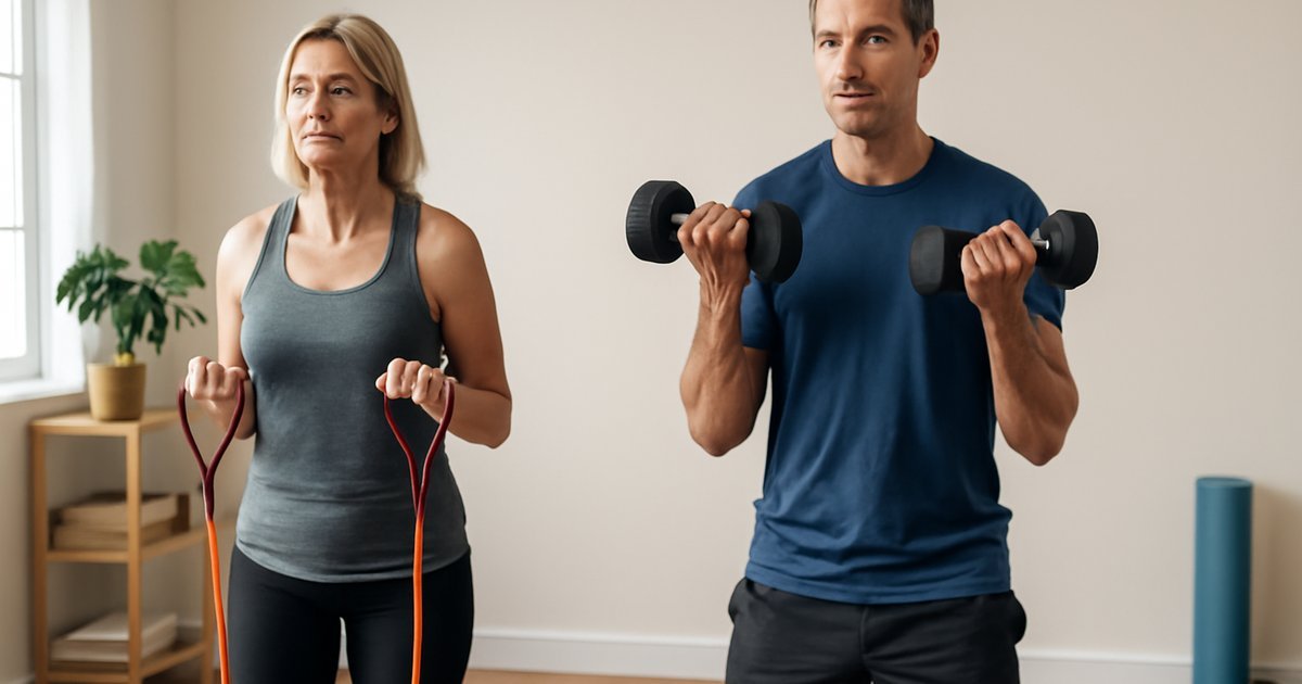 Home Gym Workouts After 40: Build Strength & Stay Fit